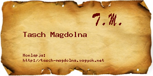 Tasch Magdolna névjegykártya